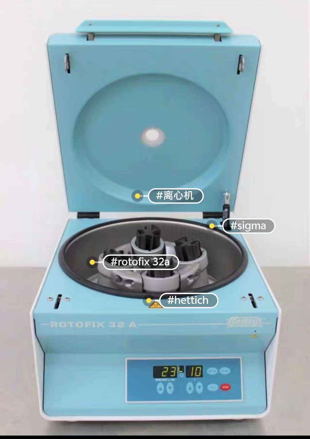 Hettich離心機tachoerror1錯誤后的速度傳感器檢測